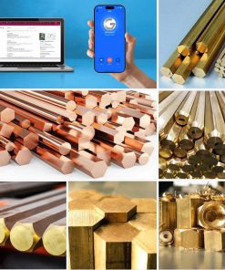 Lục Giác Đồng Thau Phi 80