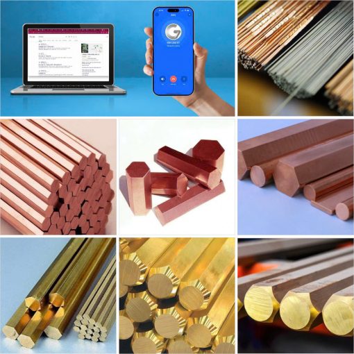 Lục Giác Đồng Thau Phi 100
