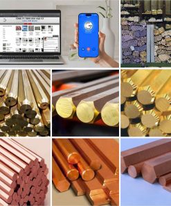 Lục Giác Đồng Thau Phi 65